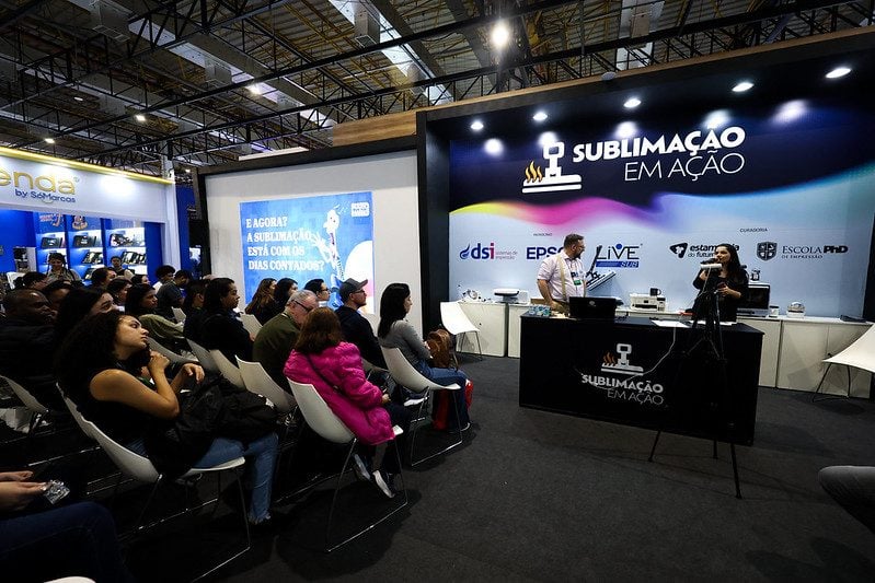Sublimação em ação